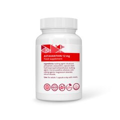 Toidulisand Stivits Astaksantiin 12 mg, vegan kapslid, N60 hind ja info | Vitamiinid, toidulisandid, immuunsuse preparaadid | kaup24.ee