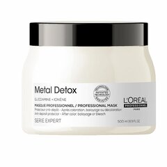 Маска-детокс L'Oreal Professionnel Paris Metal Detox, 500 мл цена и информация | Средства для укрепления волос | kaup24.ee