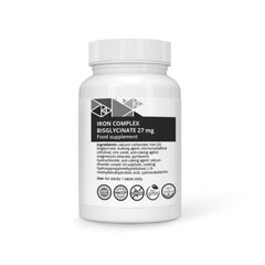 Toidulisand Stivits Raud kompleks Bisglütsinaatina 27mg, vegan tabletid, N90 hind ja info | Vitamiinid, toidulisandid, immuunsuse preparaadid | kaup24.ee