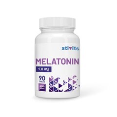 Toidulisand Stivits Melatoniin 1,8 mg, vegan tabletid, N90 hind ja info | Vitamiinid, toidulisandid, immuunsuse preparaadid | kaup24.ee