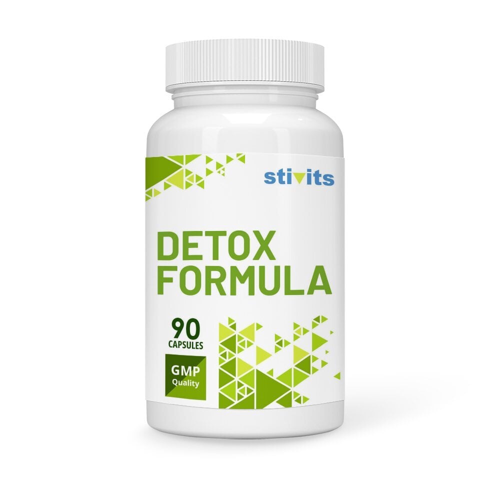 Toidulisand Stivits Detox valem, vegan kapslid, N90 hind ja info | Vitamiinid, toidulisandid, immuunsuse preparaadid | kaup24.ee