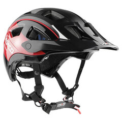 Jalgrattakiiver Casco MTBE 2, must/punane hind ja info | Kiivrid | kaup24.ee