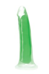 Didlo Lollicock Glow in the Dark Realistic Dildo, roheline hind ja info | Dildod | kaup24.ee