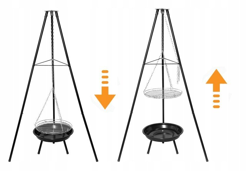 Aiagrill, rippuv, statiiviga цена и информация | Grillid | kaup24.ee
