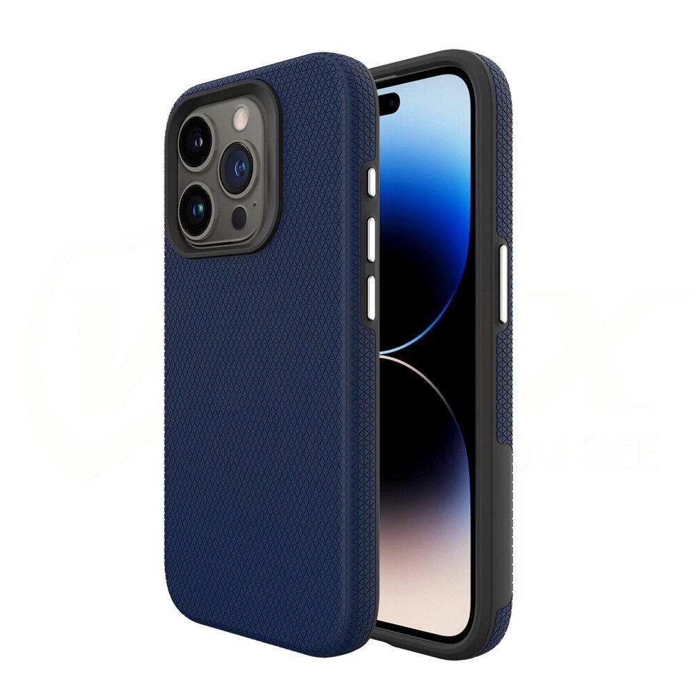 Vmax Triangle Case for iPhone 15 6,1" navy blue цена и информация | Telefoni kaaned, ümbrised | kaup24.ee