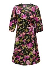 Only Carmakoma женское платье 15297259*01, черный/розовый 5715512523392 цена и информация | Платья | kaup24.ee