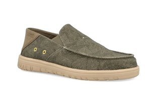Обувь для мужчин Jeep Samoa Slip On Print зелёный цена и информация | Кроссовки для мужчин | kaup24.ee
