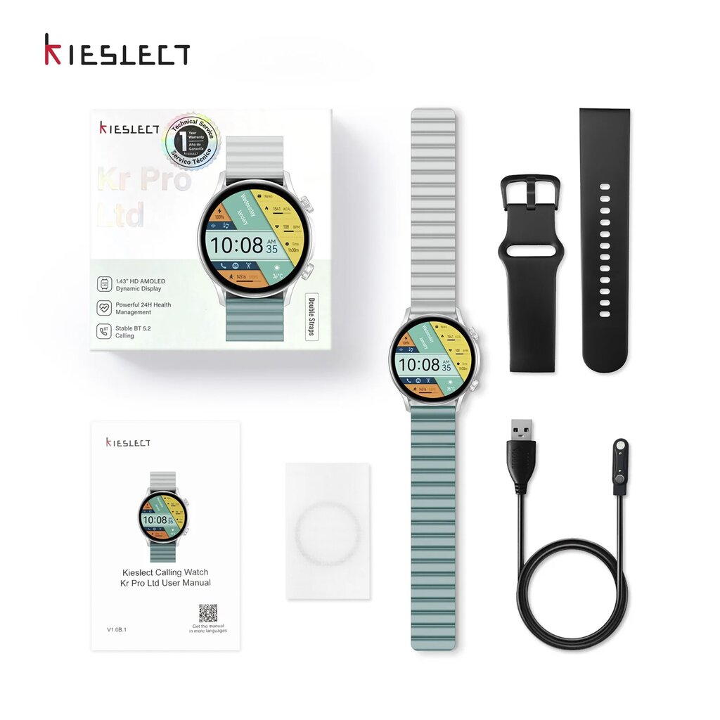 Kieslect Krpro silver цена и информация | Nutikellad (smartwatch) | kaup24.ee