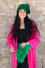 Siidist turban, roheline hind ja info | Naiste mütsid ja peapaelad | kaup24.ee