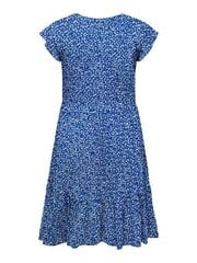 Only Carmakoma женское платье 15287900*02, электро-синий/белый 5715512520094 цена и информация | Платья | kaup24.ee