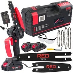 Аккумуляторная бензопила Red Technic RTMPA0064 1000Вт, 25см цена и информация | Цепные пилы | kaup24.ee