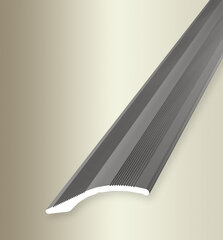 Алюминиевый профиль для соединения покрытий BEST 247 SK Kuberit, 2,70 м, цвета нержавеющей стали цена и информация | Профили соединения | kaup24.ee