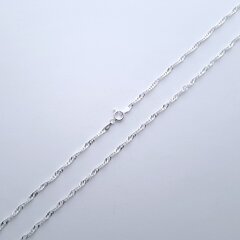 Серебряная цепочка SING40/50cm 3,78g 925 серебро Singapore цена и информация | Украшение на шею | kaup24.ee