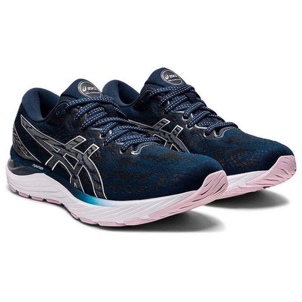 Spordijalatsid naistele Asics Gel-Cumulus 23 W, sinine hind ja info | Naiste spordi- ja vabaajajalatsid | kaup24.ee