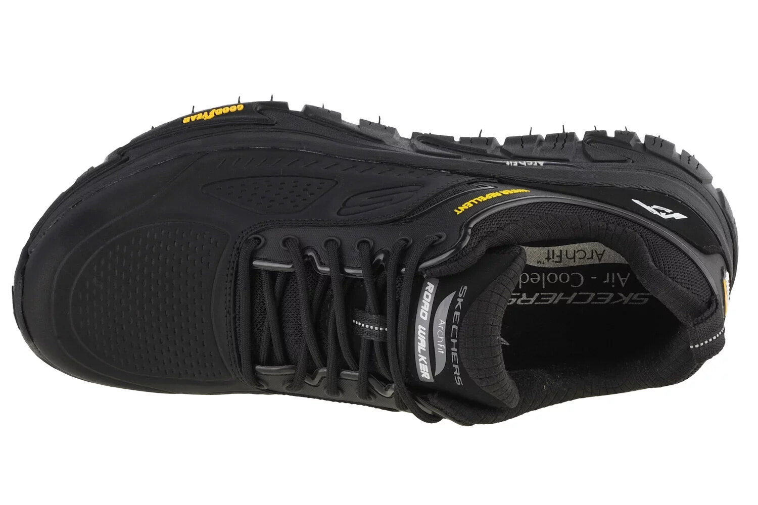 Vabaajajalatsid meestele Skechers Arch Fit Road Walker 237333, must hind ja info | Spordi- ja vabaajajalatsid meestele | kaup24.ee