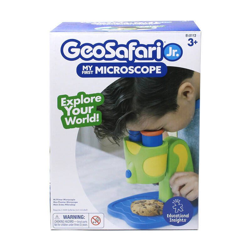 Hariv mikroskoop lastele Learning Resources GeoSafari Jr EI-5112 hind ja info | Arendavad mänguasjad | kaup24.ee