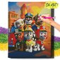 Teemantmosaiik 5D Diamond Painting Oh Art! Paw Patrol Marshall, 30x40 cm hind ja info | Teemantmaalid, teemanttikandid | kaup24.ee