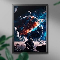 Maalimine numbrite järgi Astronaut Kuul Oh Art!, 40x50 cm hind ja info | Maalid numbri järgi | kaup24.ee