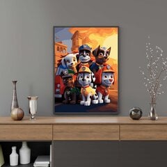 Maalimine numbrite järgi Paw Patrol Marshall Oh Art!, 40x50 cm цена и информация | Живопись по номерам | kaup24.ee