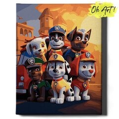 Maalimine numbrite järgi Paw Patrol Marshall Oh Art!, 40x50 cm hind ja info | Maalid numbri järgi | kaup24.ee