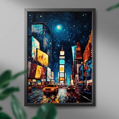 Maalimine numbrite järgi Time Square Oh Art!, 40x50 cm цена и информация | Живопись по номерам | kaup24.ee