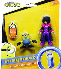 Kuju Imaginext Minions Stuart ir Belle Bottom Fisher Price, 2 gab цена и информация | Игрушки для мальчиков | kaup24.ee