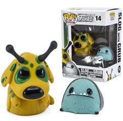 Funko POP! Monsters Slog with Grub 14 2pak цена и информация | Атрибутика для игроков | kaup24.ee