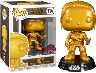 Funko POP! Star Wars Rey chrome mat gold 114 Special Edition цена и информация | Атрибутика для игроков | kaup24.ee