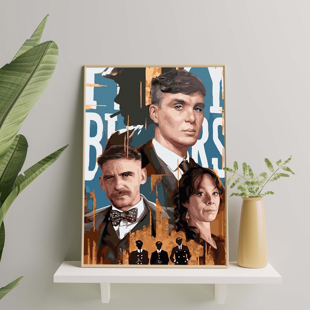 Maalimine numbrite järgi Tommy Shelby Oh Art!, 40x50 cm цена и информация | Maalid numbri järgi | kaup24.ee