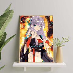 Maalimine numbrite järgi Anime Oh Art! 40x50 cm hind ja info | Maalid numbri järgi | kaup24.ee