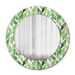 Peegel Tulup, 50x50 cm, roheline цена и информация | Подвесные зеркала | kaup24.ee