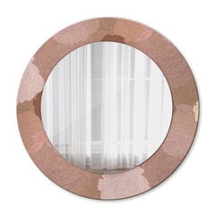 Peegel Tulup, 50x50 cm, pruun цена и информация | Подвесные зеркала | kaup24.ee