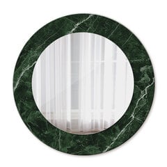 Peegel raamiga Tulup Roheline marmor, Roheline hind ja info | Peeglid | kaup24.ee