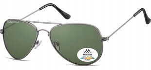 Мужские солнцезащитные очки UV Polarised Pilot Sunglasses Men's + Gratis MP94C цена и информация | Женские солнцезащитные очки | kaup24.ee