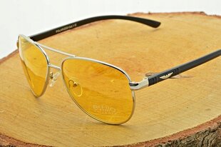 ОСВЕТЛЯЮЩИЕ ПОЛЯРИЗАЦИОННЫЕ ОЧКИ ДЛЯ НОЧНЫХ ВОДИТЕЛЕЙ ЖЕЛТЫЙ ГРАТИ EST-606Y-4 цена и информация | Женские солнцезащитные очки | kaup24.ee