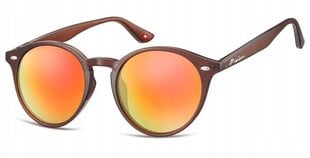 Круглые солнцезащитные очки Зеркальные солнцезащитные очки с зеркальной оправой MS20E цена и информация | Женские солнцезащитные очки | kaup24.ee