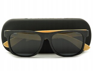 Деревянные очки BAMBUS с поляризацией мужские UV400 солнцезащитные очки POL-852 цена и информация | Женские солнцезащитные очки | kaup24.ee