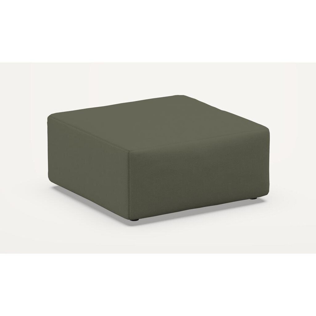 Diivan pouf moodul, 80x80x39cm, roheline hind ja info | Diivanid ja diivanvoodid | kaup24.ee