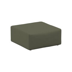 Diivan pouf moodul, 80x80x39cm, roheline цена и информация | Диваны | kaup24.ee