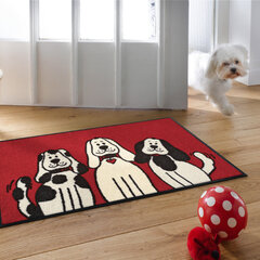 Kleen-Tex придверный коврик Three Dogs 40х60 см цена и информация | Придверные коврики | kaup24.ee