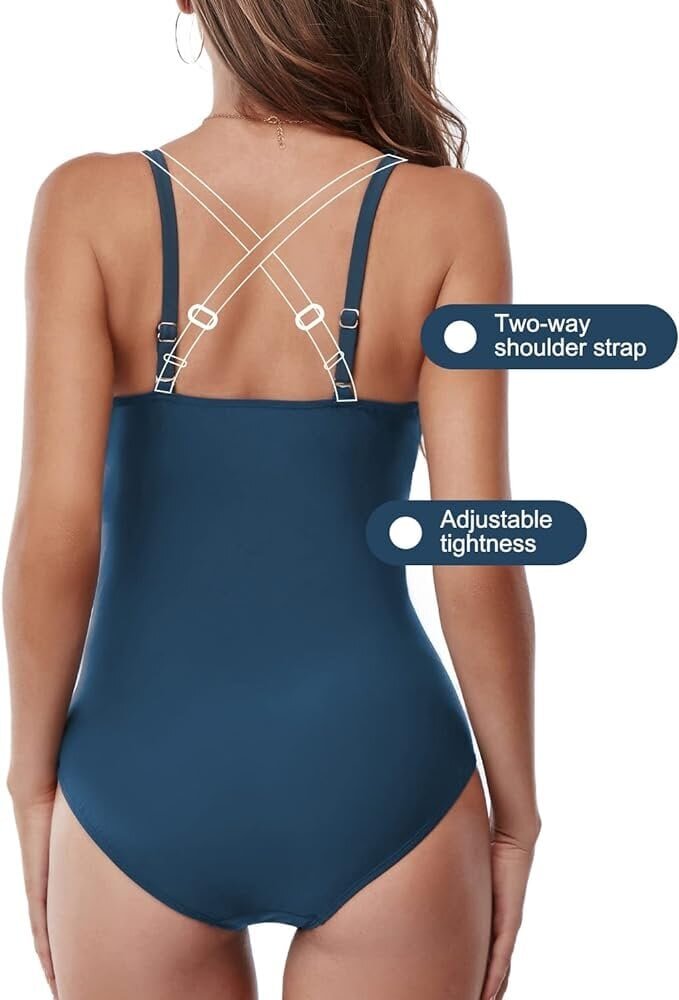 Ujumistrikoo naistele Homeya Tummy Control, sinine цена и информация | Naiste ujumisriided | kaup24.ee