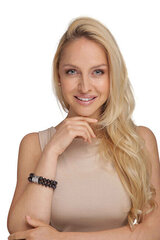 JwL Luxury Pearls Двойной браслет из настоящего черного жемчуга JL0599 цена и информация | Женские браслеты | kaup24.ee