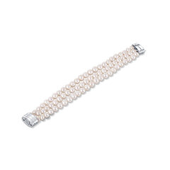 Pärliga käevõru naistele JwL Luxury Pearls JL0668 hind ja info | Käevõrud, käeketid | kaup24.ee