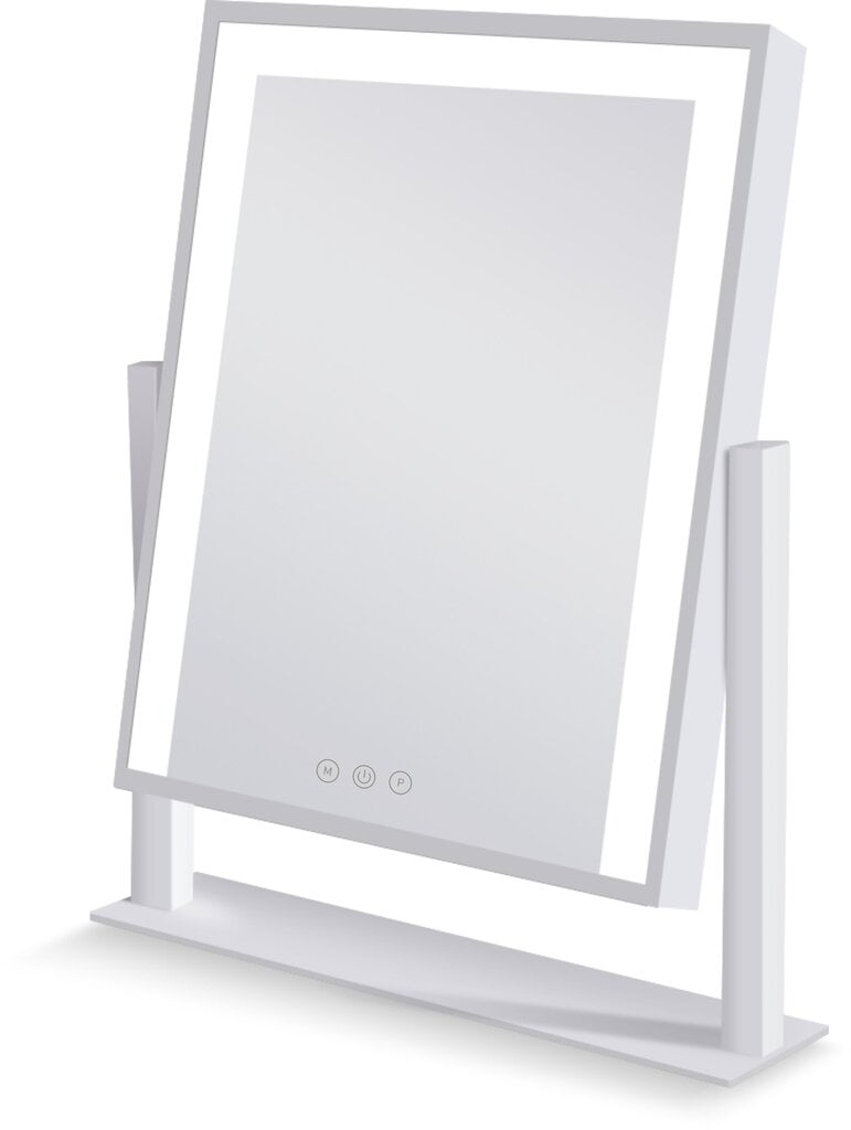 LED valgustusega peegel G.Lux Led Make Up Mirror-2-wh hind ja info | Meigikotid, lauapeeglid | kaup24.ee