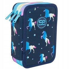 Kolmeosaline pinal koos tarvikutega Coolpack Jumper 3 Sinine Unicorn F067670 цена и информация | Пеналы | kaup24.ee