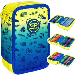 Pinal koos tarvikutega Coolpack Jumper 3 Football F067339, 19,5x12,5x6,5 cm цена и информация | Пеналы | kaup24.ee