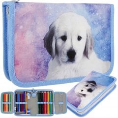 Pinal koos tarvikutega Starpak Doggy Galaxy 506514, 21x14x4 cm цена и информация | Пеналы | kaup24.ee