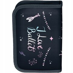 Pinal Paso Ballerina PP23BN-P001BW, 19,5x13x3,5 cm цена и информация | Пеналы | kaup24.ee