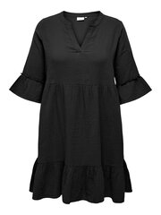 Only Carmakoma женское платье 15316132*01, черный 5715512847900 цена и информация | Платья | kaup24.ee