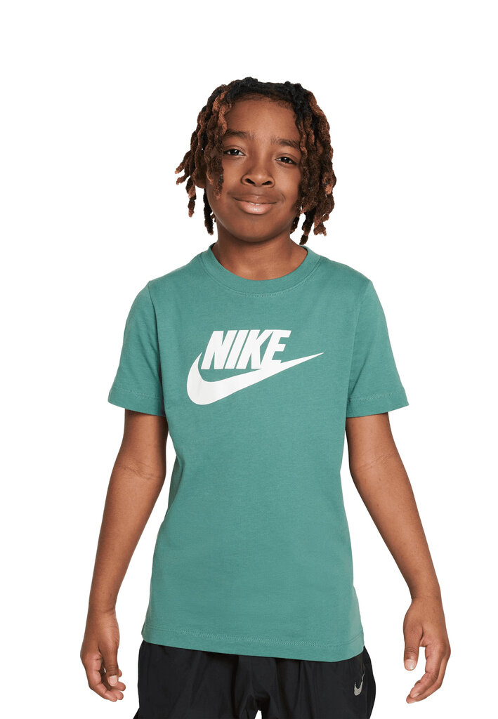 Nike T-särk lastele AR5252*361, roheline 196977971594 hind ja info | Poiste särgid | kaup24.ee